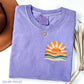Vintage Sea Retro Ocean Sun Shirt, Coastal Summer Tee, Beach Vacation Graphic T-Shirt
