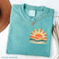 Vintage Sea Retro Ocean Sun Shirt, Coastal Summer Tee, Beach Vacation Graphic T-Shirt