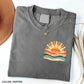 Vintage Sea Retro Ocean Sun Shirt, Coastal Summer Tee, Beach Vacation Graphic T-Shirt