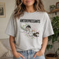 Funny Cat Antidepressants Graphic Tee Women Plus Size Cute Cat Mom Shirt