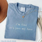 I'm Fine It's Just My Face Shirt, Funny RBF Resting B Face T-Shirt