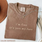 I'm Fine It's Just My Face Shirt, Funny RBF Resting B Face T-Shirt