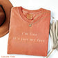 I'm Fine It's Just My Face Shirt, Funny RBF Resting B Face T-Shirt