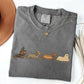 Vintage Art Style Dachshund T-Shirt, Halloween Costume Tee, Gift for Weenie Dog Owners Unisex Garment-Dyed Doxie Halloween