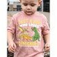 Boys' Summer Animal Graphic Tee - 'Just A Boy Who Loves Dinosaurs' Letter Graphic, Cute Basic Tee