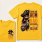Runs On Rum Bad Decisions And Sea Air Tee