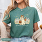 Halloween Maternity Shirt, Growing A Little Boo, Funny Pregnancy Announcement 2026 Shirt, Spooky Pregnant Costume