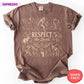 Respect The Locals Cryptid TShirt, Bigfoot Tee, Cryptid Lover Gift, Funny Cryptid TShirt, Mothman Tee, Nessie Lover Gift