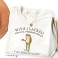 Wish I Lacked Critical Thinking Skills TShirt, Funny Sarcastic Quote Tee, Overthinker Gift