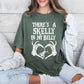 There’s a Skelly in My Belly Halloween Pregnancy T-Shirt