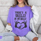 There’s a Skelly in My Belly Halloween Pregnancy T-Shirt