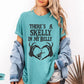 There’s a Skelly in My Belly Halloween Pregnancy T-Shirt