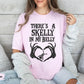 There’s a Skelly in My Belly Halloween Pregnancy T-Shirt