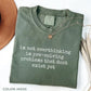 I'm Not Overthinking I'm Pre-Solving Problems That Don't Exist Yet Shirt, Sarcastic Silly Gift, Anxiety Tee, Dumpster Fire Top