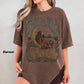 Moon Child Shirt, Celestial Boho Graphic Tee, Vintage Psychedelic Moon T-Shirt, 70s Retro Hippie Tee, Mystical Bohemian Apparel