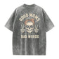 Good Moms Say Bad Words T-Shirt, Funny Mom Skull Sweatshirt, Badass Mom Graphic Tee, Trendy Mom Life Apparel, Mother's Day Funny Shirt