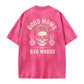 Good Moms Say Bad Words T-Shirt, Funny Mom Skull Sweatshirt, Badass Mom Graphic Tee, Trendy Mom Life Apparel, Mother's Day Funny Shirt