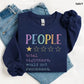Review People Sweatshirt, Funny Sassy Quote Graphic Crewneck, Trendy Gift for Women, For Woman