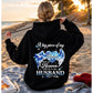 Women A Big Piece Of My Heart Lives In Heaven Mom Memorial Back Print Hoodie, Pink Angel Wing Heart Graphic Hooded Sweatshirt, Fall Remembrance Gift Hoodie