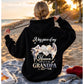 Women A Big Piece Of My Heart Lives In Heaven Mom Memorial Back Print Hoodie, Pink Angel Wing Heart Graphic Hooded Sweatshirt, Fall Remembrance Gift Hoodie