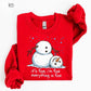 Funny Christmas Sweatshirt, Meltdown Snowman Christmas, Trendy Design, Winter Holiday Sweatshirt, Cozy Xmas Gift Sweatshirt Pullover Crewneck Tops