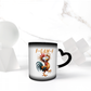 Heat-Sensitive Color-Changing! F-Caw-F Chicken Funny Mug