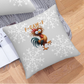 Funny F-CAW-F Rooster Christmas Pillow Cover (Set of 2)