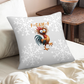 Funny F-CAW-F Rooster Christmas Pillow Cover (Set of 2)