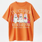 October Pink Ribbon Nurse Ghost T-Shirt