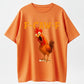 F-CAW-F Funny Chicken Distressed Style Sarcastic Rooster Pun Farm Lover T-Shirt