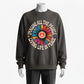 Imagine All the People Living Life in Peace Floral Daisy Sweatshirt
