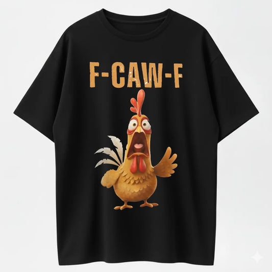 F-CAW-F Shocked Meme Graphic T-Shirt