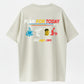 Funny Today's Plan T-Shirt Coffee, Drilling, Beer - Adult Joke Short Sleeve