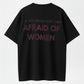 Afraid of Flirting Women Funny Warning T-Shirt