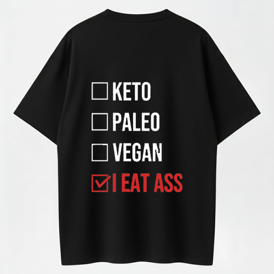 Alternative Diet List Funny Dark Humor Adult T-Shirt