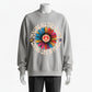 Imagine All the People Living Life in Peace Floral Daisy Sweatshirt