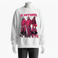 In October We Wear Pink Horror Characters Halloween Sweatshirt
