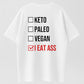 Alternative Diet List Funny Dark Humor Adult T-Shirt