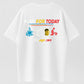 Funny Today's Plan T-Shirt Coffee, Drilling, Beer - Adult Joke Short Sleeve