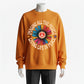 Imagine All the People Living Life in Peace Floral Daisy Sweatshirt
