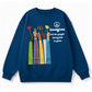 Raised Hand Print Imagine Lyrics Sweatshirt