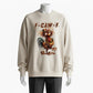 Steampunk F-CAW-F Rooster Gothic Weirdcore Sweatshirt