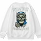 Don't Like Me Fuck Off Problem Solved  Pattern Print 100%Cotton Sweatshirt