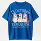 October Pink Ribbon Nurse Ghost T-Shirt