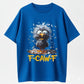 F-CAW-F Exaggerated Screaming Meme T-Shirt