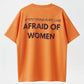 Afraid of Flirting Women Funny Warning T-Shirt