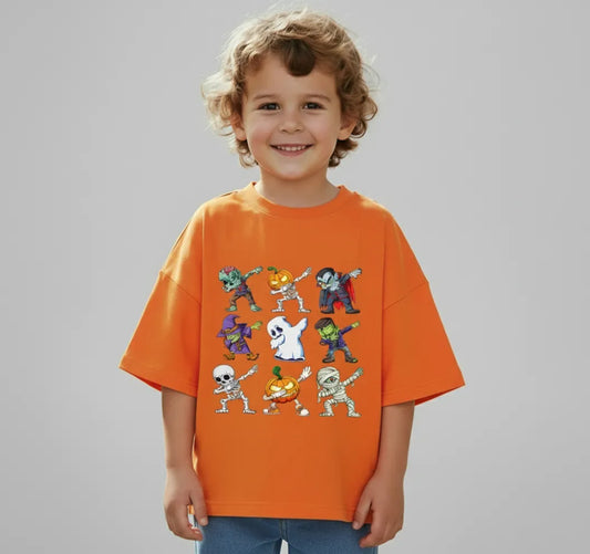 Must-Have for Cute Babies! Adorable Halloween Pumpkin Tee