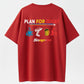 Funny Today's Plan T-Shirt Coffee, Drilling, Beer - Adult Joke Short Sleeve