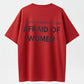 Afraid of Flirting Women Funny Warning T-Shirt