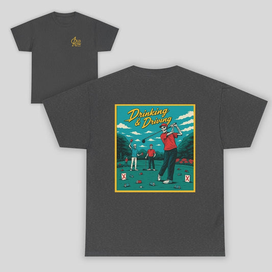Drinking & Driving Skeleton Graphic Tee